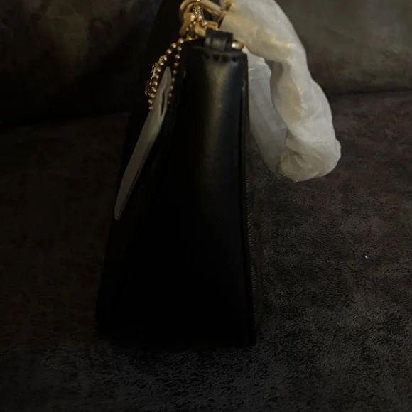 Coach Dark Brown and Black Shoulder Bag - Picture 5 of 5